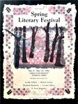 1991 Ohio University Spring Literary Festival Poster by Ohio University English Department's Program in Creative Writing and Velvet Wildermuth