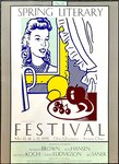 1998 Ohio University Spring Literary Festival Poster by Ohio University English Department's Program in Creative Writing