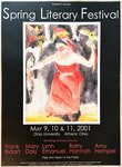 2001 Ohio University Spring Literary Festival Poster by Ohio University English Department's Program in Creative Writing
