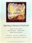 2007 Ohio University Spring Literary Festival Poster