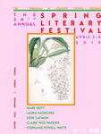 2019 Ohio University Spring Literary Festival Poster