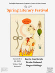 2023 Ohio University Spring Literary Festival Poster